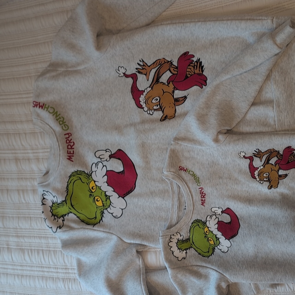 Mommy & Me Christmas Sweaters - The Grinch